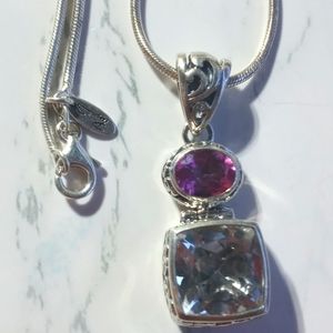 Paz Sterling Silver Necklace